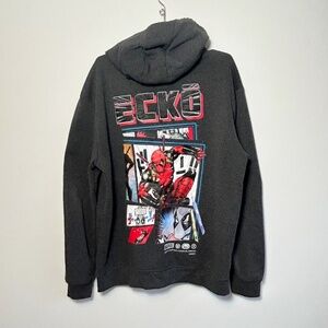 Ecko Unlimited Marvel Deadpool Hoodie, Black, Size L